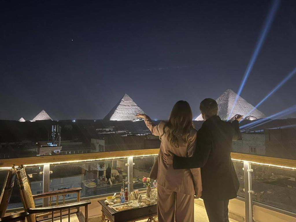 Nun Pyramids Inn Kafrat al Jabal Exterior photo